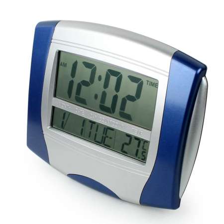 Telecorsa นาฬิกาดิจิตอล แบบ Dual-LCD 5886 ตั้งโต๊ะหรือแขวนก็ได้ รุ่น DigitalClock5886-06a-song