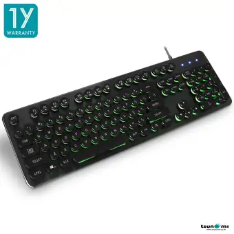 Tsunami Classical 19 Keys Anti-Ghosting Wired Keyboard