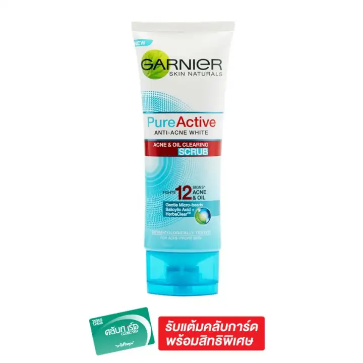 GARNIER PURE ACTIVE ANTI-ACNE WHITE SCRUB 100 ML