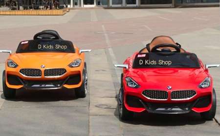 D Kids รถแบตเตอรี่เด็ก รถเด็กนั่ง ทรง BMW Z4 ขนาด2มอเตอร์ รถไฟฟ้าเด็ก