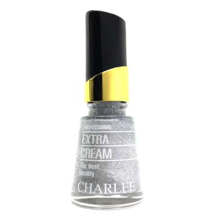 Charlee Nail Polish ยาทาเล็บชาลี 15 ml. สีมุกผสมกากเพชร เบอร์ 226