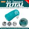 Total โทเทล สายลมขด พร้อมคอปเปอร์ แบบสปริง รุ่น Air Impact THT-11051-3 (5เมตร) ผลิตจากยางชนิด PU (polyurethane) 5x8mm ทนต่ออุณหภูมิสูง ทนทานต่อแสงแดด ยูวี ทนต่อกรด ด่าง และตัวทำละลาย (1N-01)