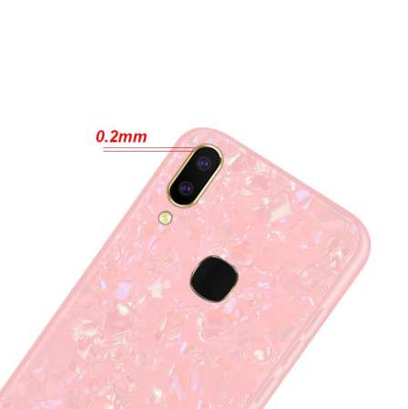 For VIVO V11i Hard Soft Case TPU+Tempered Glass Shockproof Ultra Slim Matte Case Cover Casing
