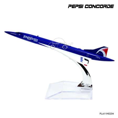Naynaeshop โมเดลเครื่องบิน PEPSI CONCORDE (16 cm)