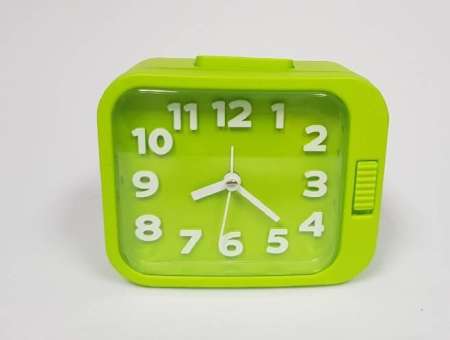 ลดราคาจากเดิม นาฬิกาปลุก ทรงเหลี่ยม (14x12x7cm) ขายสินค้ายอดนิยม
