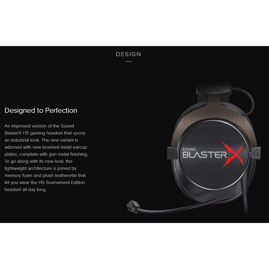 หูฟัง Creative Sound BlasterX H5 Tournament Edition ของแท้