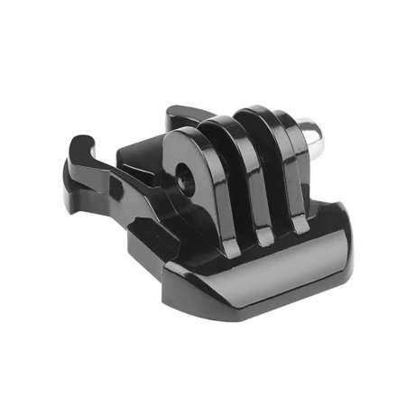 SHOOT Action Action กล้อง Quick Pull Mount Mount สำหรับ Xiaoyi Yi 4K Lite SJ4000 SJ5000 Go Pro Hero 6 5 4 อุปกรณ์เสริมสายรัดหมวกนิรภัย H9