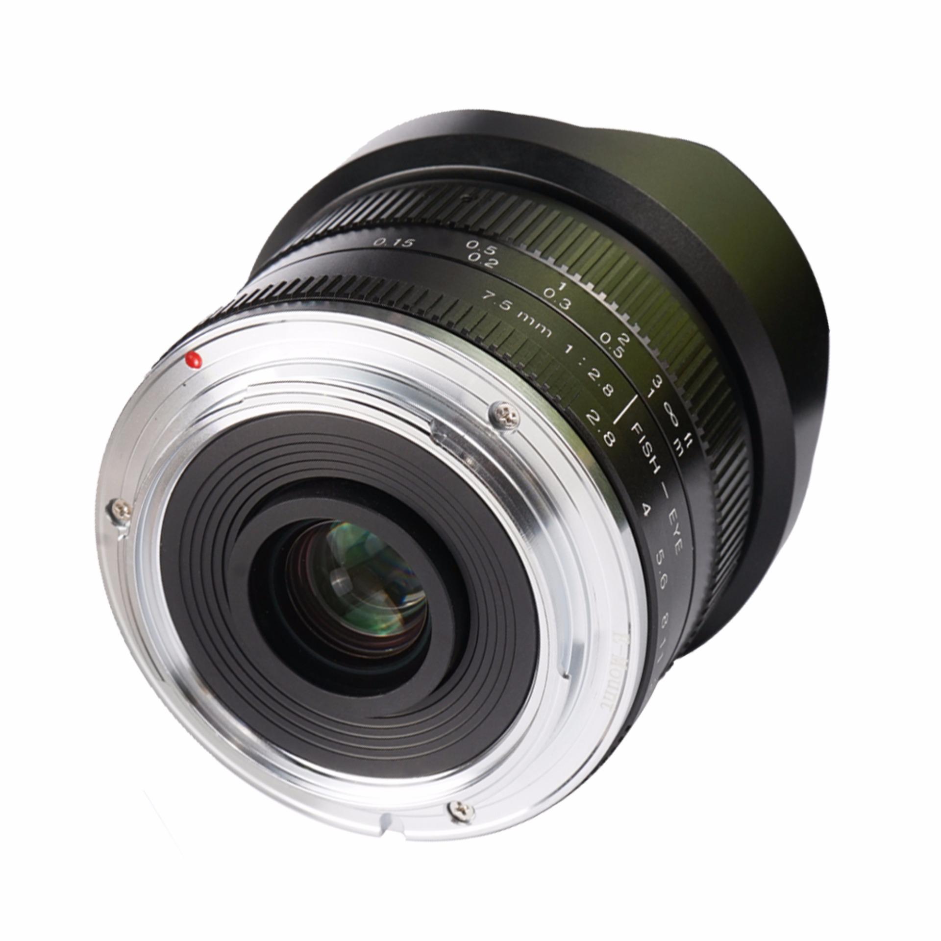 7Artisans Canon 7.5mm F2.8 APSC Manual Fisheye Wide Angle Lens EOSM