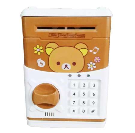 กระปุกออมสินตู้เซฟ (ATM) Saveing Boxs ริลัคคุมะ สุดน่ารัก