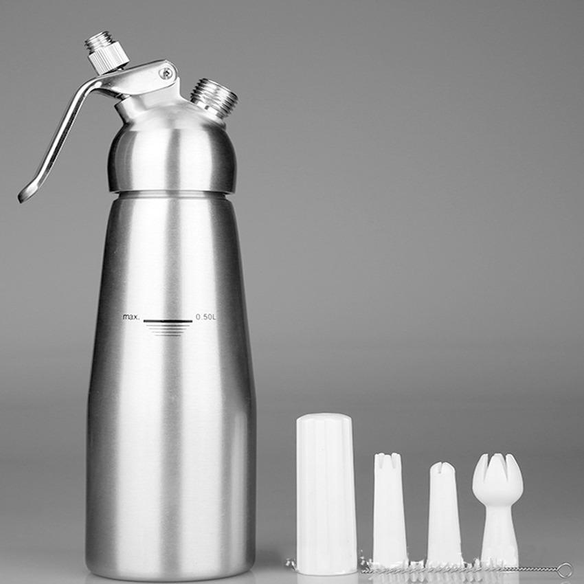 โปรโมชั่น Cream Whipper ขวดวิปครีม 0.5 ลิตร พร้อมหัวฉีดอลูมิเนียม