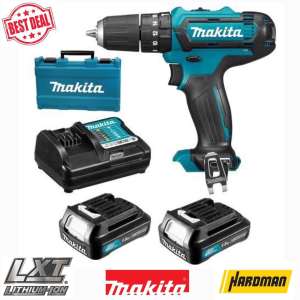 MAKITA cordless impact drill 12V. MAX 1.5AH Model HP331DWYE MAKITA THAILAND WARRANTY