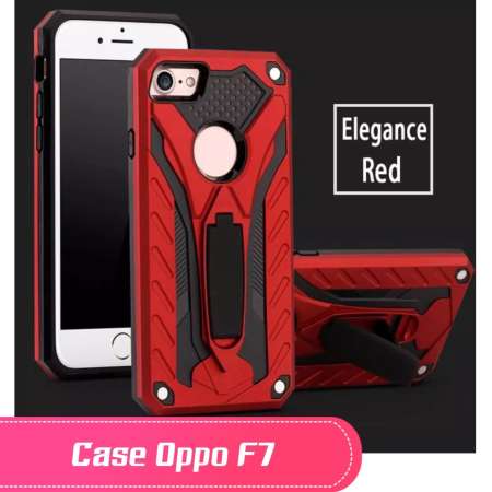 พร้อมส่ง Case Oppo  F7 เคสออปโป้เอฟ7 เอฟเจ็ด เคสนิ่ม TPU เคสหุ่นยนต์ เคสไฮบริด มีขาตั้ง เคสกันกระแทก สินค้าใหม่ TPU CASE