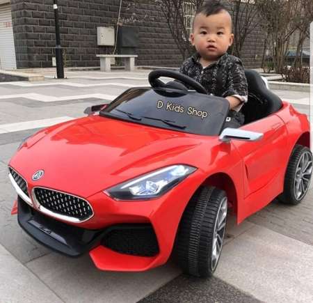 D Kids รถแบตเตอรี่เด็ก รถเด็กนั่ง ทรง BMW Z4 ขนาด2มอเตอร์ รถไฟฟ้าเด็ก