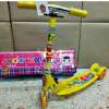 Kids castle สกู๊ตเตอร์ 3 ล้อ สำหรับเด็ก พับเก็บได้ ปรับความสูงได้ 3 ระดับมีไฟที่ล้อ Scooter 91J