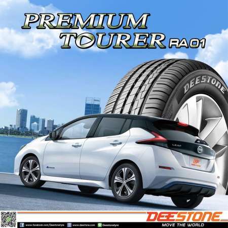 DEESTONE ยางรถยนต์ 185/60R15 (ขอบ15) รุ่น RA01 4 เส้น (ล๊อตใหม่ ปี 2019)