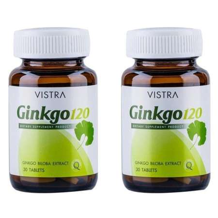 check ราคา VISTRA GINKGO 120 30เม็ด (2ขวด) สารสกัดจากใบแปะก๊วย จิงโก๊ะ
ของใหม่ราคาถูก