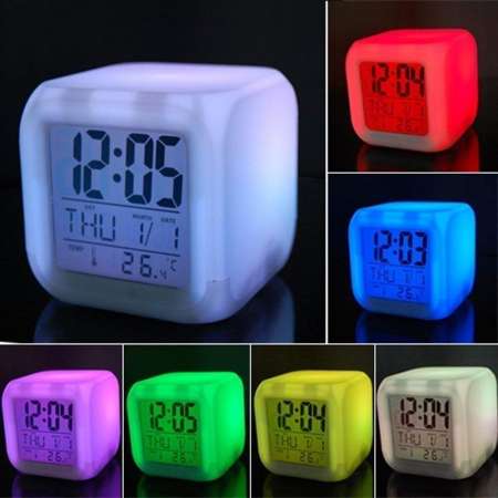 Digital Alarm clock นาฬิกาปลุก นาฬิกาปลุกดิจิตอล นาฬิกาปลุก digital นาฬิกาปลุก LED นาฬิกาตั้งโต๊ะ นาฺฬิกาเปลี่ยนสี ตั้งปลุกได้ แสดงได้ 7 สี บอกวันเดือนปี พร้อมอุณหภูมิ แถมถ่าน 4 ก้อน Digital Alarm clock นาฬิกาปลุก นาฬิกาปลุกดิจิตอล นาฬิกาปลุก digital นาฬิกาปลุก LED นาฬิกาตั้งโต๊ะ นาฺฬิกาเปลี่ยนสี ตั้งปลุกได้ แสดงได้ 7 สี บอกวันเดือนปี พร้อมอุณหภูมิ แถมถ่าน 4 ก้อน