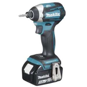 ขาย MAKITA สว่านไขควงกระแทกไร้สาย 18 โวลต์ ความเร็ว 3 ระดับ - 18V Cordless Cordless Brushless Impact Driver DTD154RFE