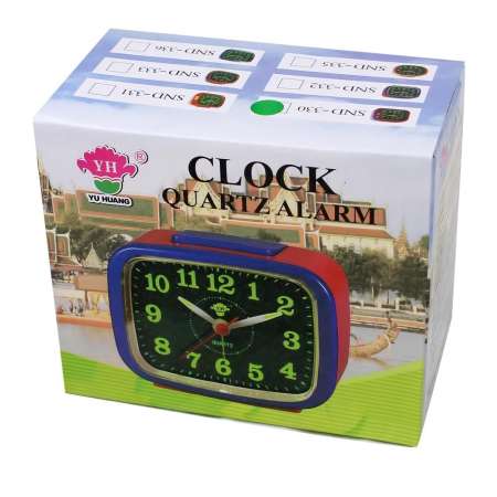 Telecorsa นาฬิกาปลุก  Clock Quartz  Alarm SND-330รุ่น AlarmClock-SND-330-05g-Song