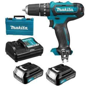 MAKITA  DF331DWYE  12 V.  สว่านไขควงใช้แบตตารี่ รวมแบต2ก้อน และแท่นชาร์จ