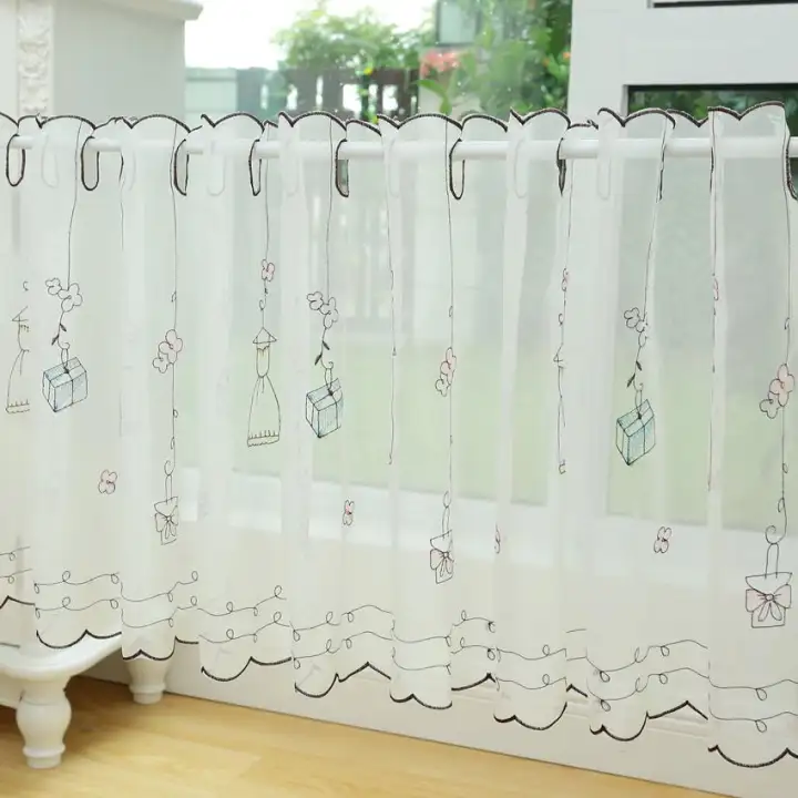 Dress For Women Coffee Curtain Short Curtain Foreign Trade Door