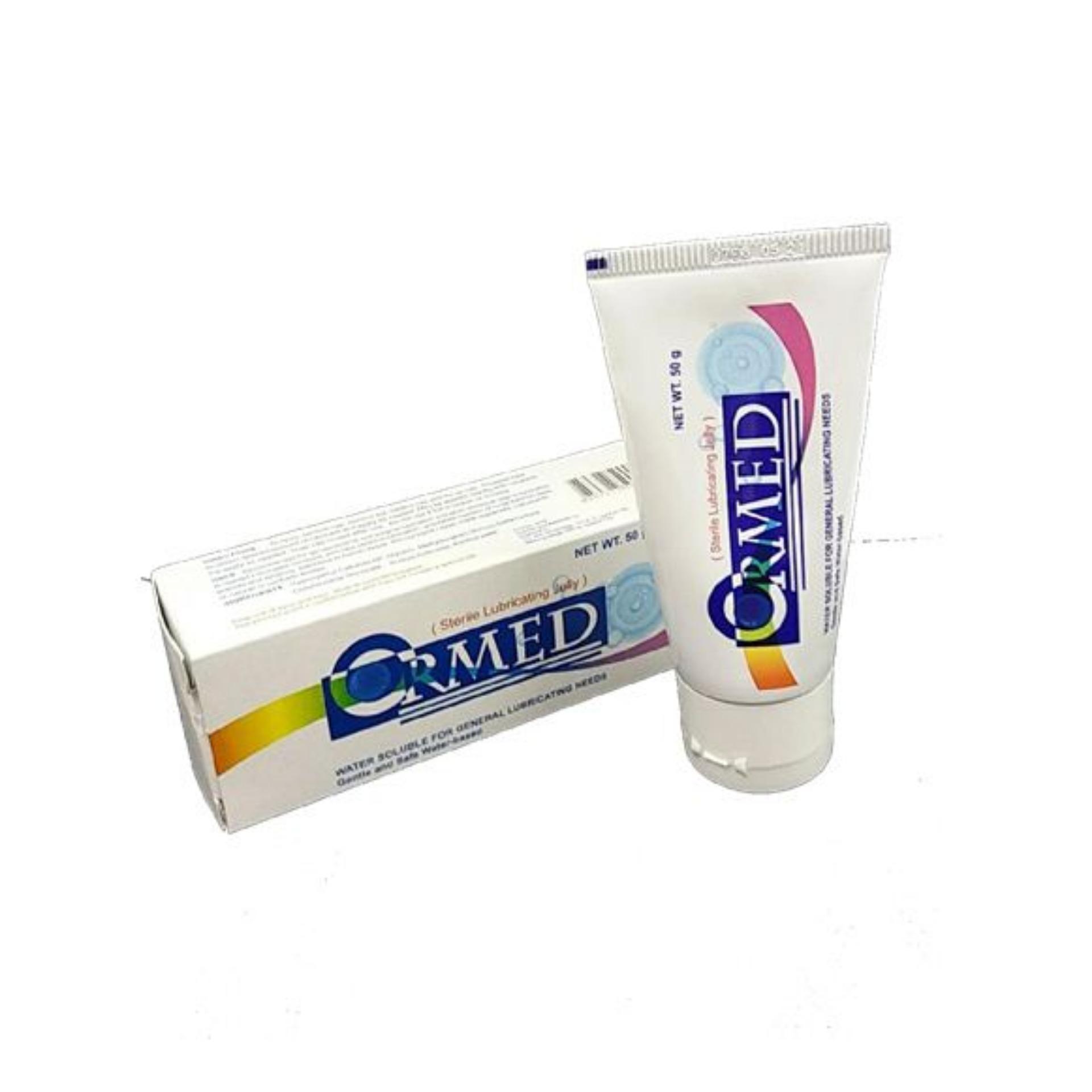 ORMED เจลหล่อลื่น สูตรน้ำ ปราศจากเชื้อ 50 กรัม X 1 หลอด Sterile ...