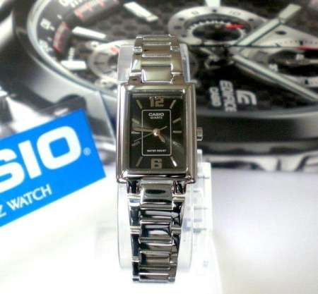 (ขายดี) Casio นาฬิกาข้อมือผู้หญิง รุ่น LTP-1238D-1A สายแสตนเลส หน้าปัดดำ- มั่นใจ ของแท้ 100% รับประกันสินค้า 1 ปีเต็ม (ส่งฟรี) (ขายดี) Casio นาฬิกาข้อมือผู้หญิง รุ่น LTP-1238D-1A สายแสตนเลส หน้าปัดดำ- มั่นใจ ของแท้ 100% รับประกันสินค้า 1 ปีเต็ม (ส่งฟรี)