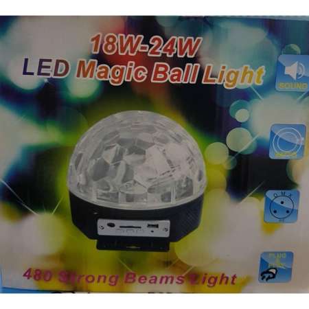 ไฟดิสโก้เทค ไฟเทค ไฟเธค ไฟดิสโก้ ไฟปาร์ตี้ เล่นเพลงได้ LED Magic Ball Light MP3