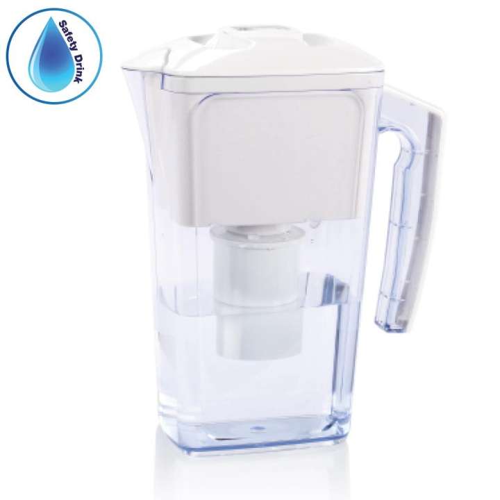 SafetyDrink เหยือกทำน้ำด่าง รุ่น HealthMate สีขาว