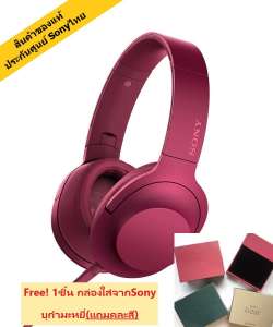 SONY หูฟัง h.ear on MDR-100AAP Headphone (ประกันศูนย์ Sony ไทย) - Free!!! กล่อง NOW I h.ear on บุด้วยกำมะหยี่ภายใน แท้จาก Sony Thai