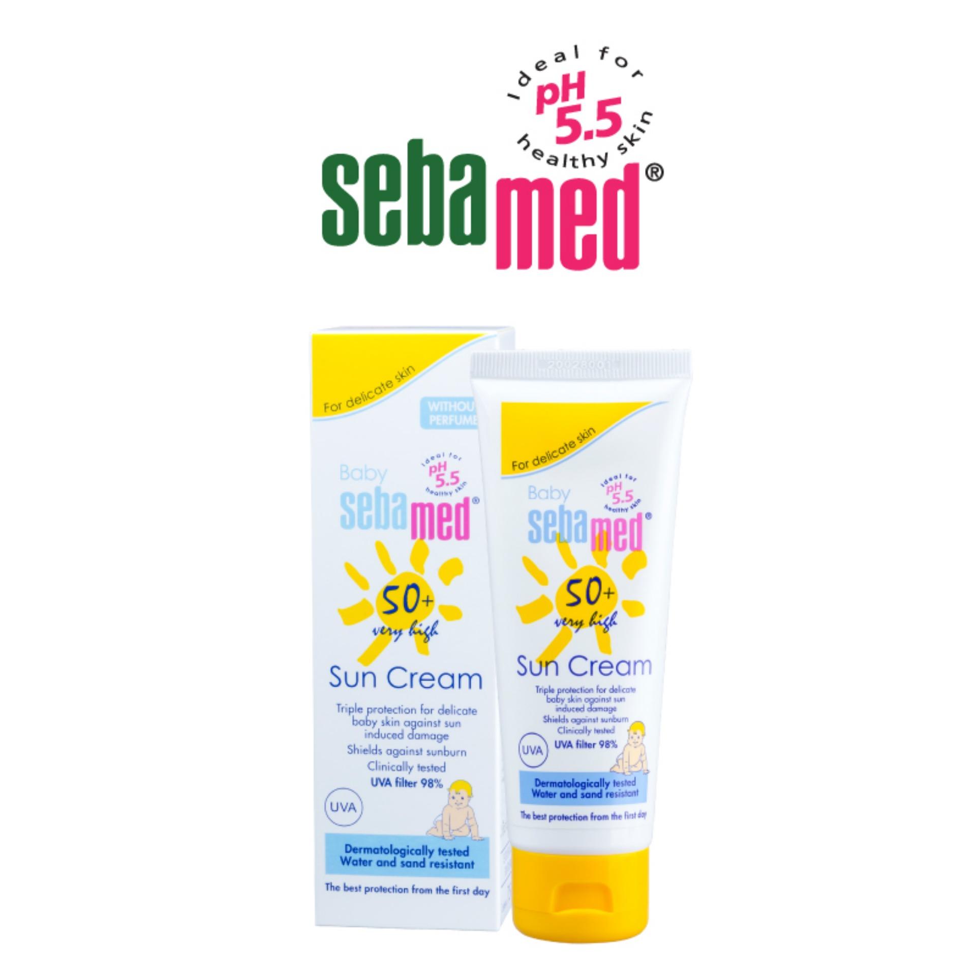 Sebamed Baby ครีมกันแดดสำหรับเด็ก Sun Protection Cream SPF 50+ 75 ml.