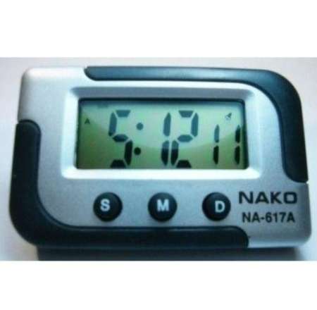 นาฬิกา LED ตั้งโต๊ะ บอกเวลา วันที่ ตั้งปลุกได้ เป็นนาฬิกาจับเวลา1/100 วินาที รุ่น NA-617A