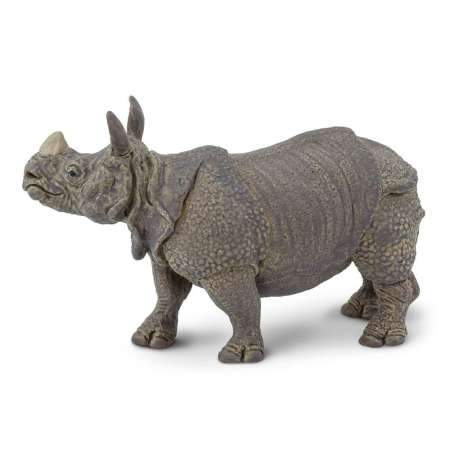 Safari Ltd. : SFR297329 โมเดลสัตว์ Indian Rhino