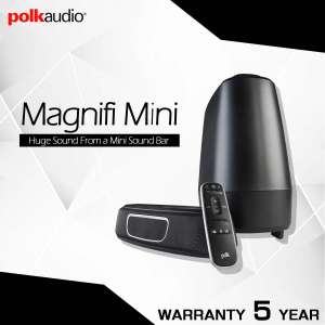 Polk Audio MagniFi Mini Home Theater Sound Bar System รับประกัน 5ปี ศูนย์ POWER BUY จากผู้นำเข้าอย่างเป็นทางการ