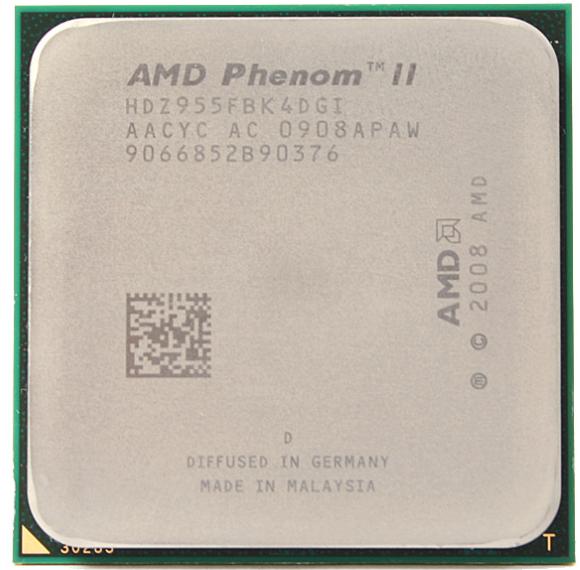 Original AMD Phenom II X4 965 3.4 GHz Quad-Core Processor CPU HDZ965FBK4DGM