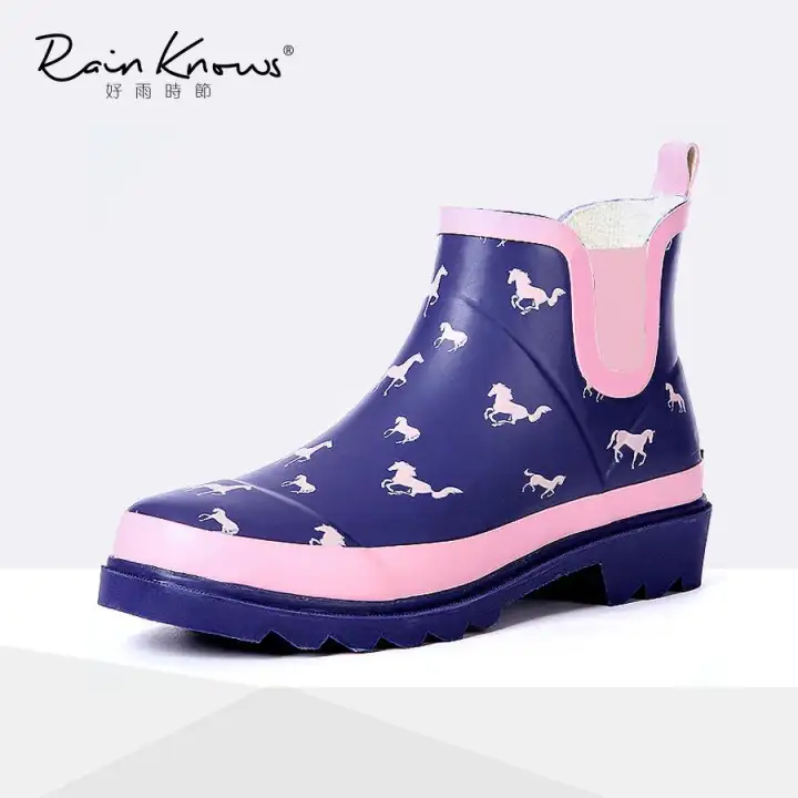 horse rain boots women's shoes