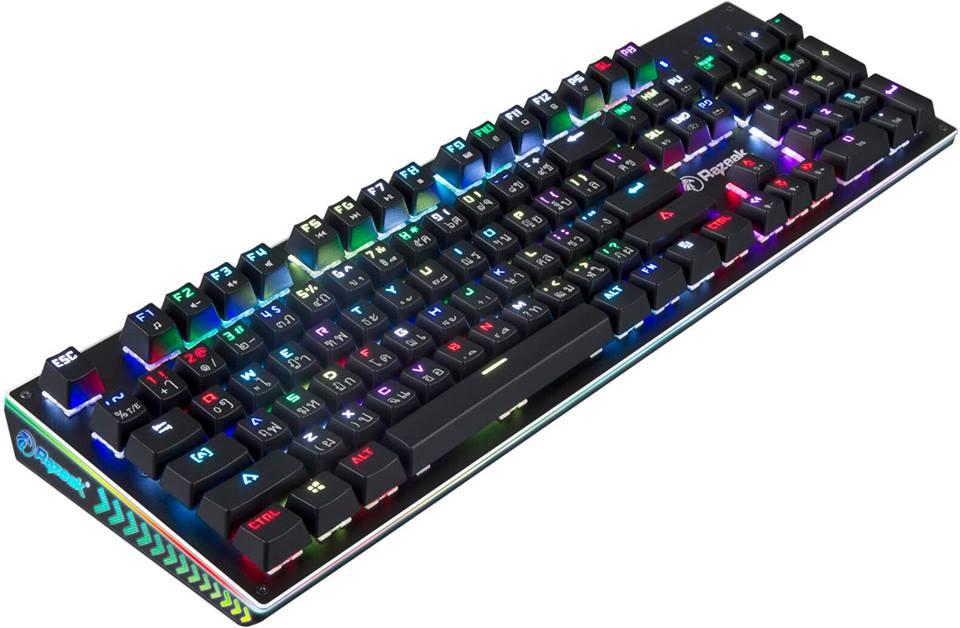 Razeak Rk-X18 RGB Gaming Mechanical Outemu Blue Switch