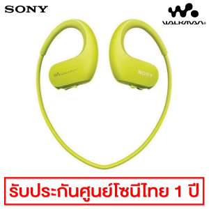 Sony Walkman Headphone MP3 Player ป้องกันน้ำและกันฝุ่น รุ่น NW-WS413(GM) สี Lime Green