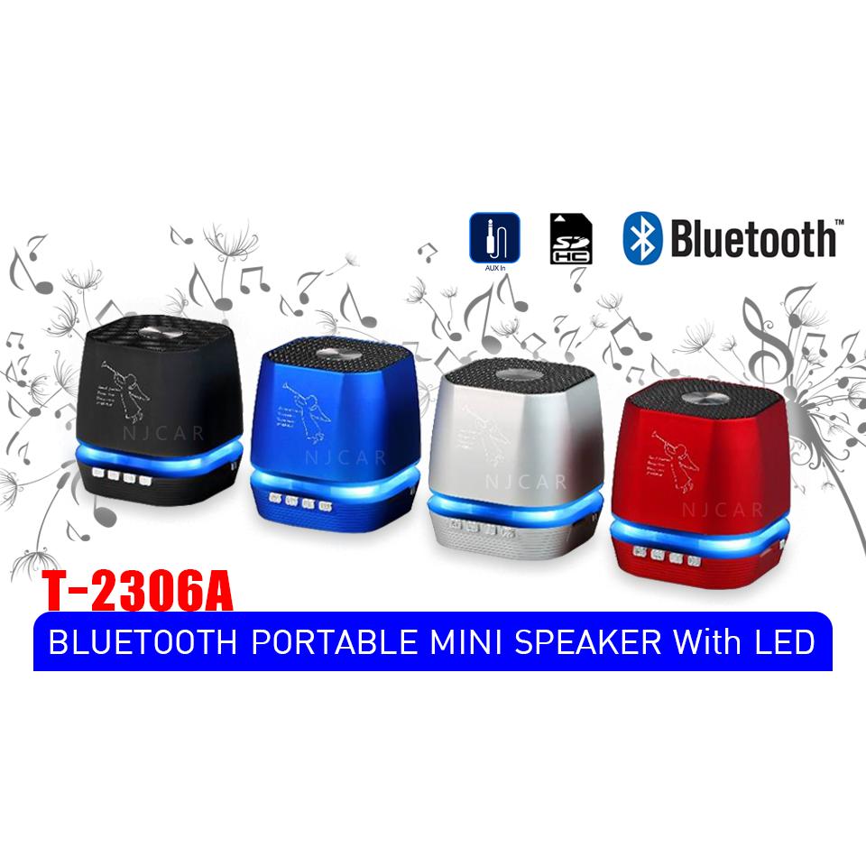 ขายดีที่สุด ลำโพงแบบพกพา Bluetooth Speakers Charge 2+ TMALL T-2306A BLUETOOTH PORTABLE MINI SPEAKER With LED ลำโพงบลูทูธพกพามีไฟ LED เคลมสินค้าได้ ขายดีที่สุด ลำโพงแบบพกพา Bluetooth Speakers Charge 2+ TMALL T-2306A BLUETOOTH PORTABLE MINI SPEAKER With LED ลำโพงบลูทูธพกพามีไฟ LED เคลมสินค้าได้