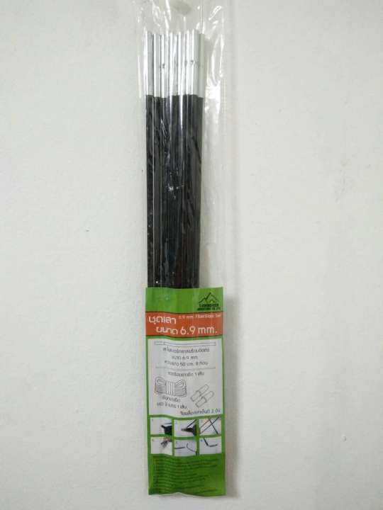 ชุดเสาเต็นท์ไฟเบอร์กลาส ขนาด 6.9 mm. by T-evergreen