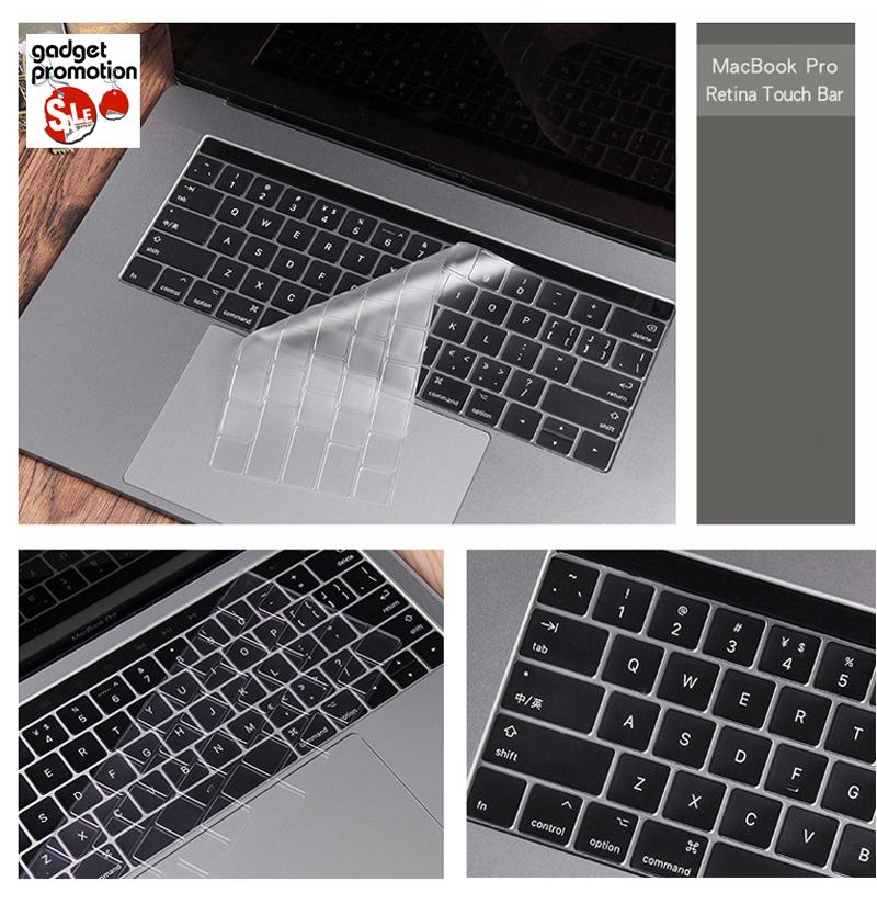BUBM TPU keyboard cover แผ่นปิดหน้าคีย์บอร์ด สำหรับ Macbook Pro Retina Touch Bar 13