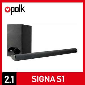 Polk Audio ลำโพงซาวด์บาร์ Soundbar รุ่น Signa S1 ระบบเสียง 2.1 CH ประกันศูนย์