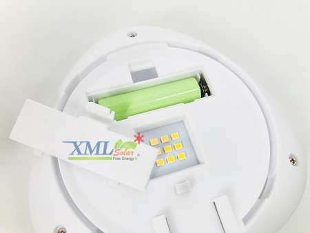 โคมไฟติดผนัง โซล่าเซลล์ กิ่ง 9 SMD LED สีขาว (เเสง : ขาว)