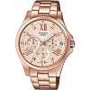 Casio Sheen นาฬิกาข้อมือผู้หญิง SWAROVSKI พิงค์โกลด์ สายสแตนเลส สายสแตนเลส รุ่น SHE-3806PG-9A