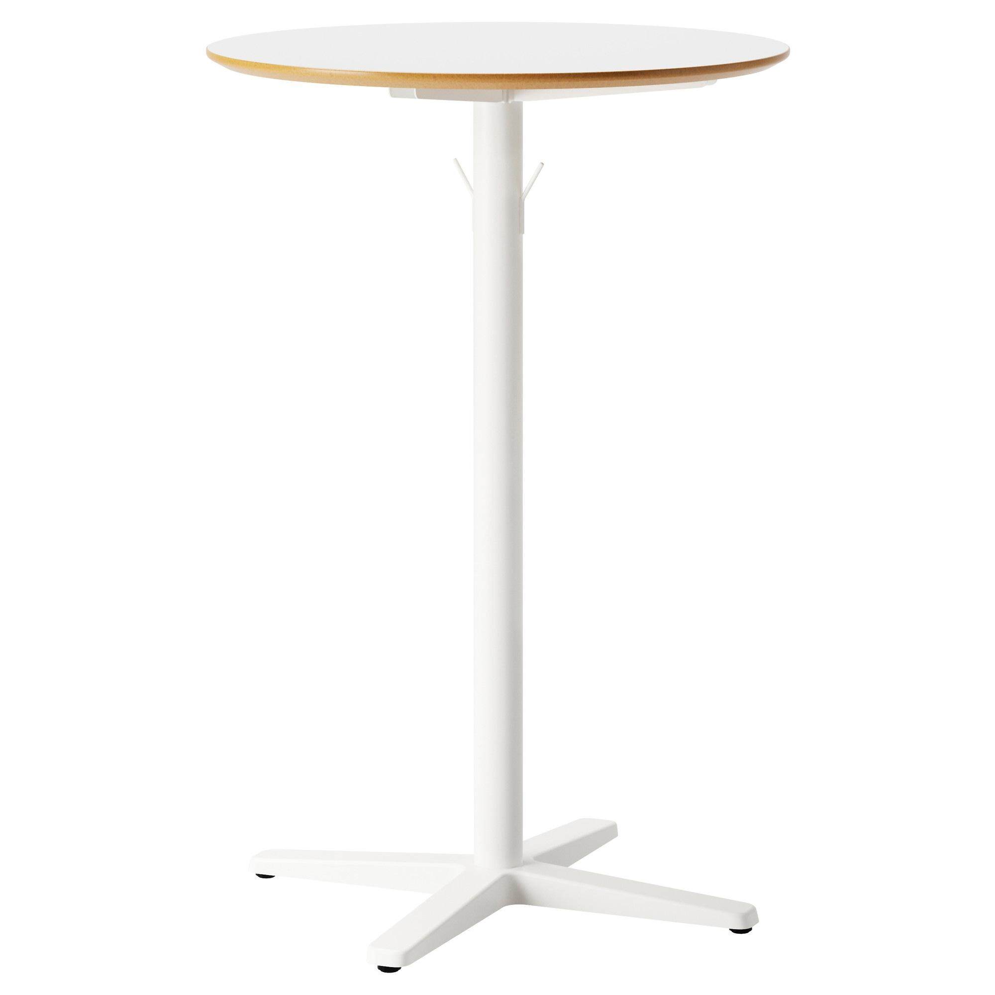 [ด่วน!! โปรโมชั่นมีจำนวนจำกัด] โต๊ะบาร์, ขาว, ขาว ขนาด 70 ซม. โต๊ะบาร์ BILLSTA ขนาด 70 ซม.