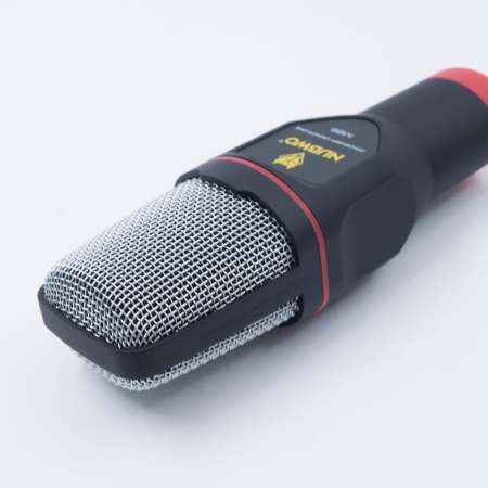 Nubwo Condenser Microphone ไมโครโฟน พร้อมขาตั้ง รุ่น M66 สีดำ ไมค์ไลฟ์สด