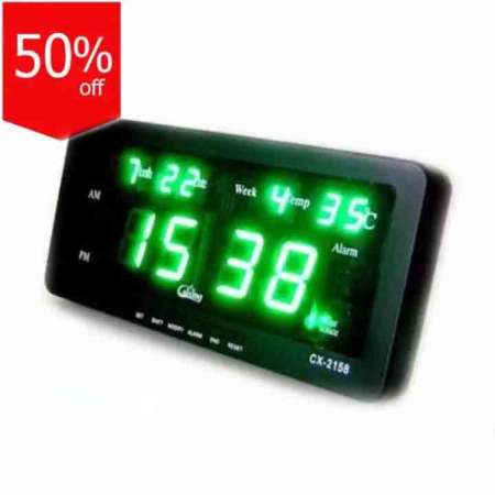 Caixing Min Watch นาฬิกาดิจิตอล รุ่น CX-2158 LED สีเขียว