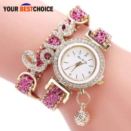 นาฬิกาแฟชั่นสตรี YBC หลายชั้นสร้อยข้อมือนาฬิกาข้อมือควอตซ์ - นานาชาติ