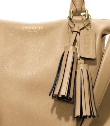 Coach Legacy Leather Rory Satchel Shoulder Handbag รุ่น 19892 - Sand ...