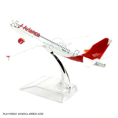 Naynaeshop โมเดลเครื่องบิน AVIANCA AIRBUS A320 (16 cm)